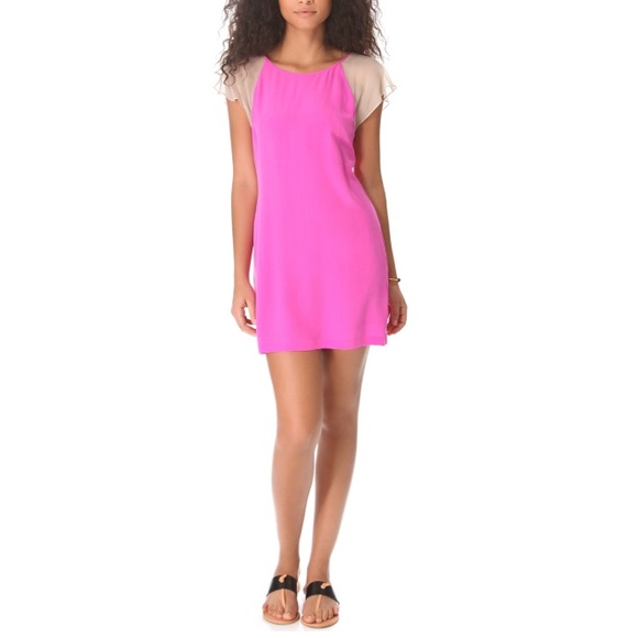 Twelfth Street by Cynthia Vincent Pink Sheer Dress - Picture 3 of 8